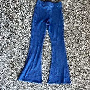 Aerie waffle flare pants